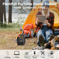 Flashfish 120W 98Wh 26400mAh Portable Power Station