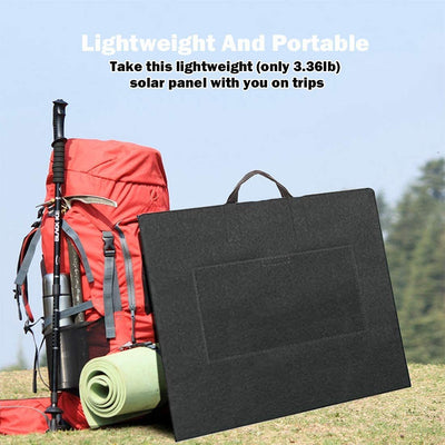 Flashfish 50W 18V Foldable Solar Panel