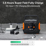 Flashfish 320W 292Wh 80000mAh Portable Power Station