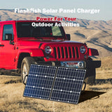 Flashfish 50W 18V Foldable Solar Panel