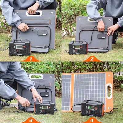 Flashfish Solar Generator (Flashfish E200 + Flashfish TSP60)